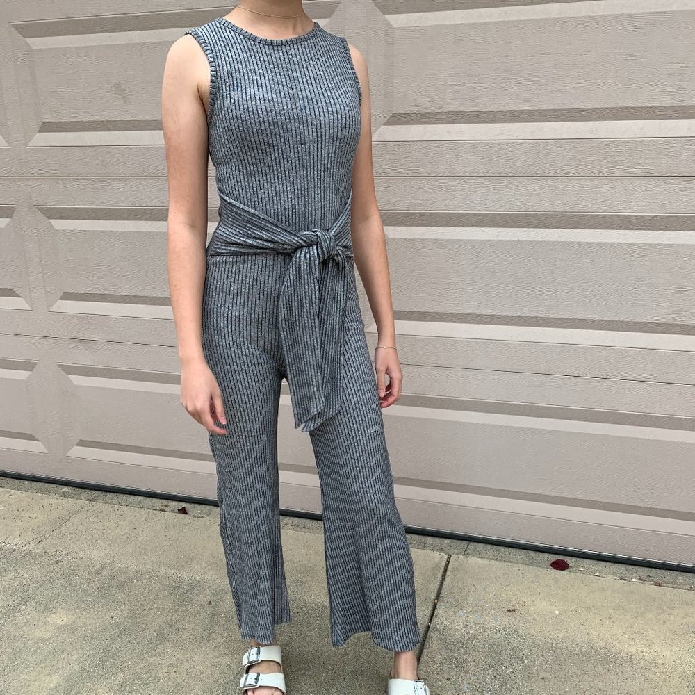 ASOS Gray Jumpsuit